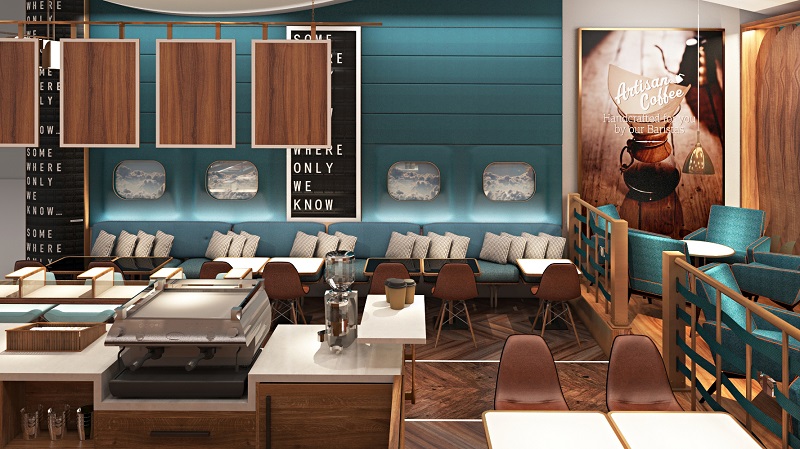 Ý tưởng thiết kế quán cafe hiện đại