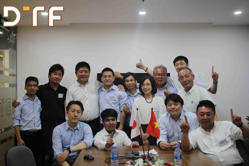 Văn phòng DTF Việt Nam đón tiếp Ogawa Denki Nhật Bản