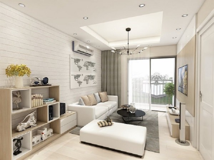 Thiết kế nội thất chung cư 70 m2 đẹp, hiện đại