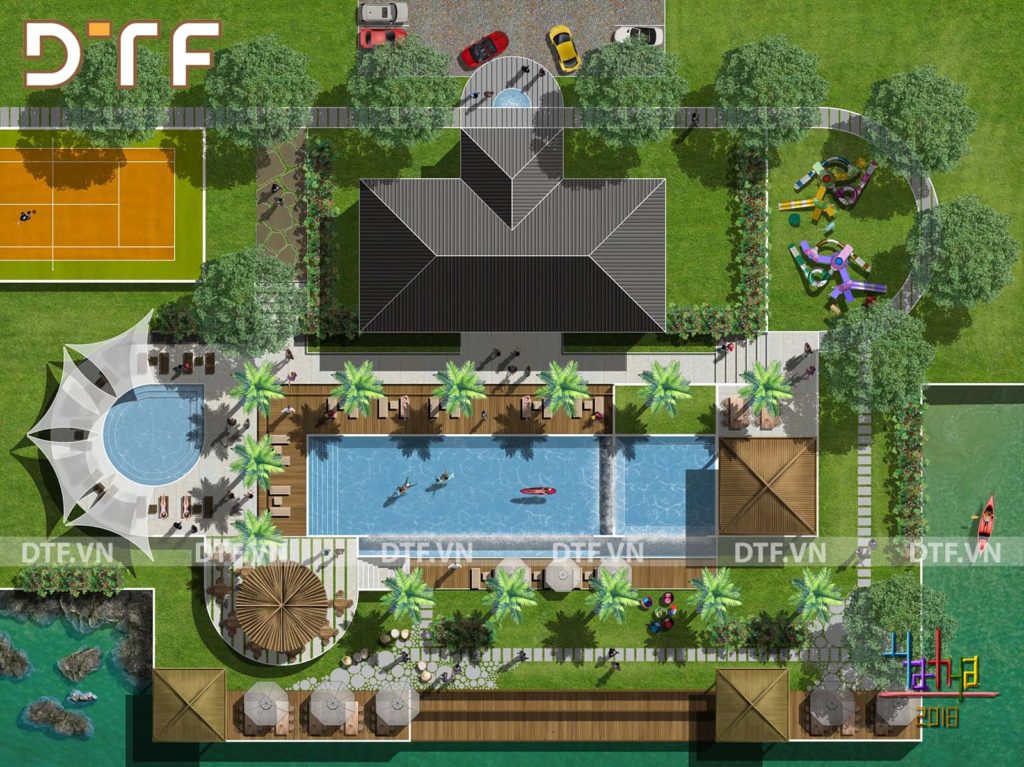 Quy hoạch thiết kế khu nghỉ dưỡng, resort cao cấp